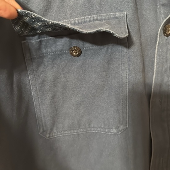Levi's Blue Lightweight Shirt Jacket - Picture 3 of 6
